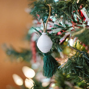 Tassel Christmas Ornaments - various colours